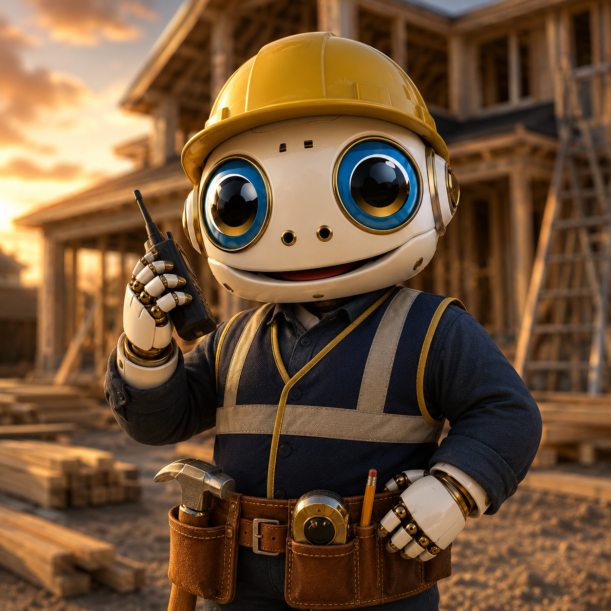 LPS Contractor Robot — AI Voice answering calls with your voice while you're on the job